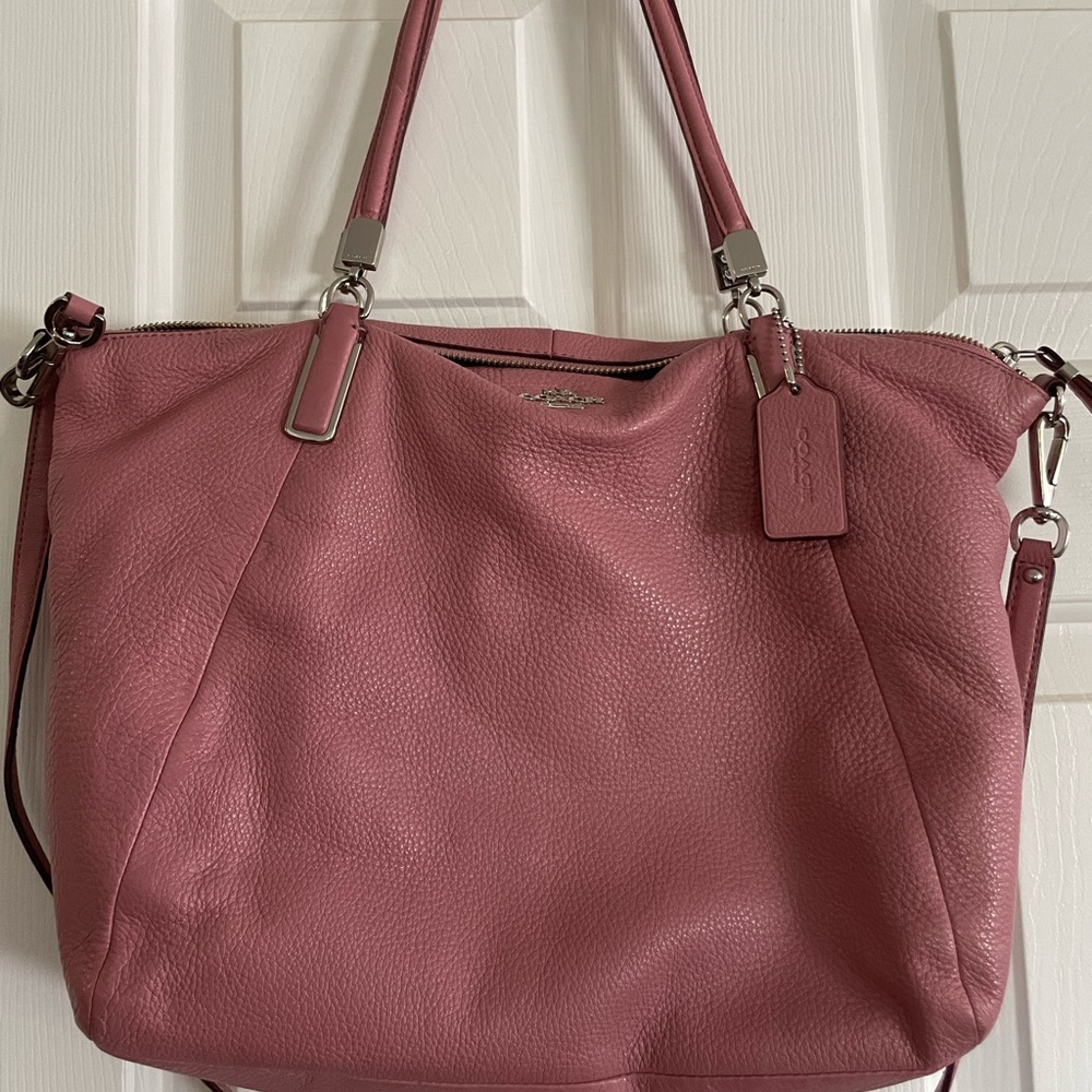 Pink Coach Purse